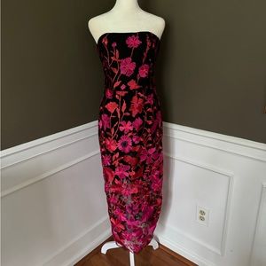 MILLY Kati Floral Embroidered Dress. Size 6. Brand new with tags.